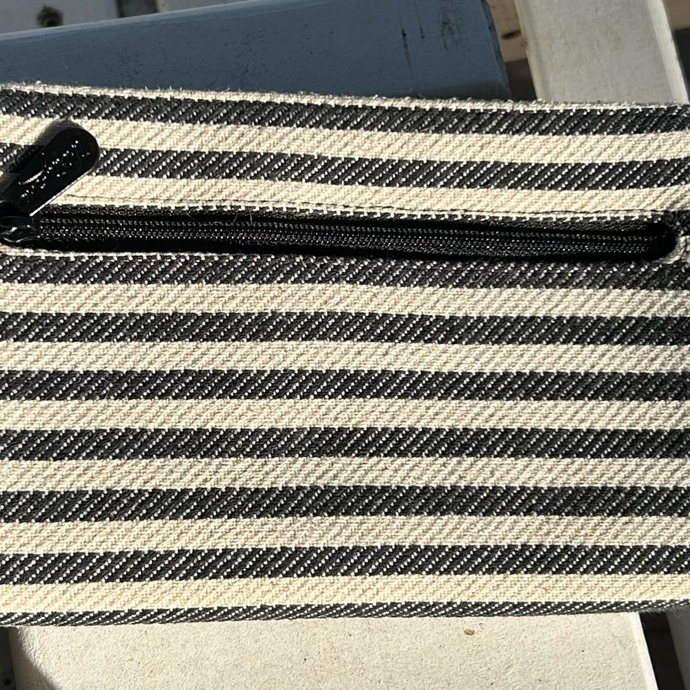 Striped Black and White Wallet by thirty-one